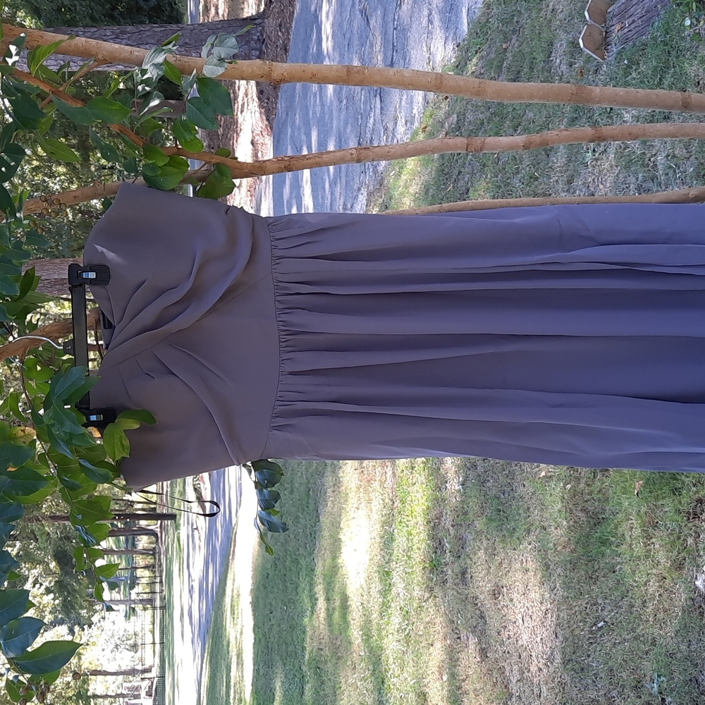 Gray Bridesmaids Dress